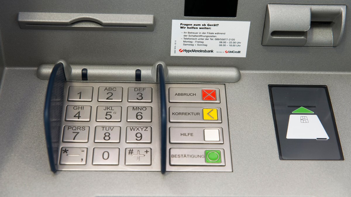 Geldautomat (Symbolbild)