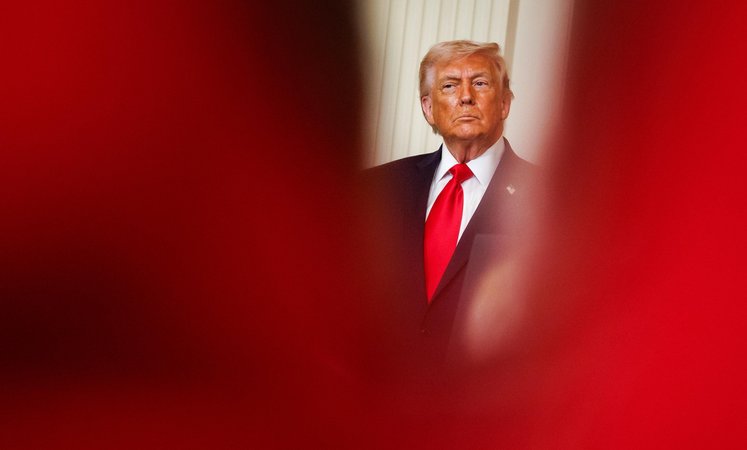 US-Präsident Donald Trump im Weißen Haus, am 12. März 2026 | Bild: picture alliance / Sipa USA | Sipa USA US-Präsident Donald Trump im Weißen Haus, am 12. März 2026