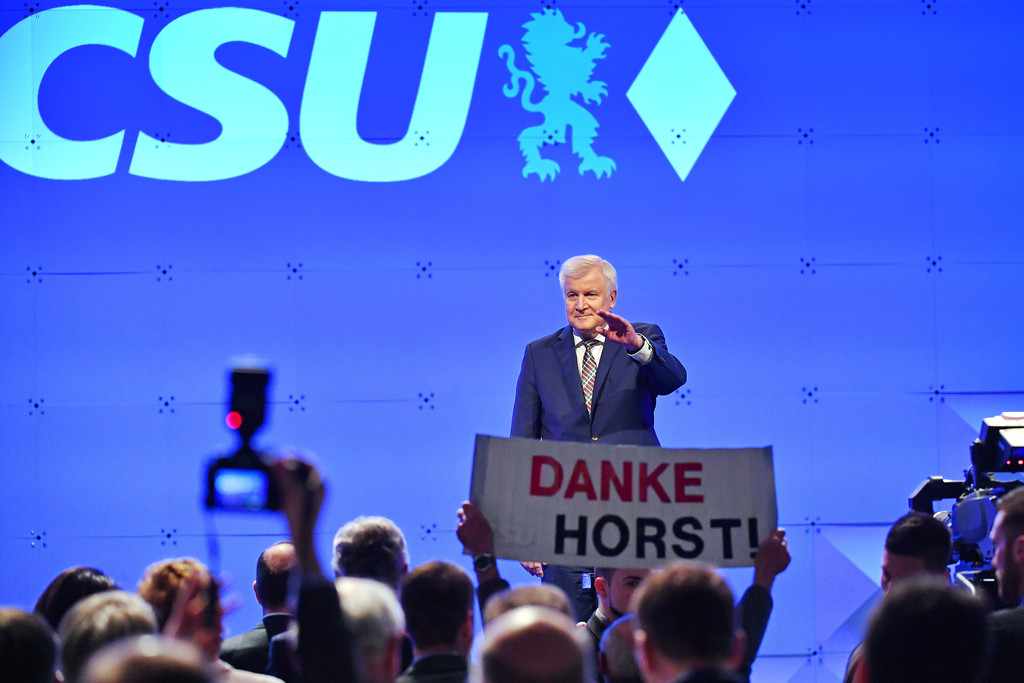 Horst Seehofer bei seinem Abschied als CSU Vorsitzender. (Archivbild)