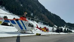 11.04.2024: Einsatz nach Lawinenunglück in den Ötztaler Alpen | Bild:picture alliance / ZOOM.TIROL / APA 