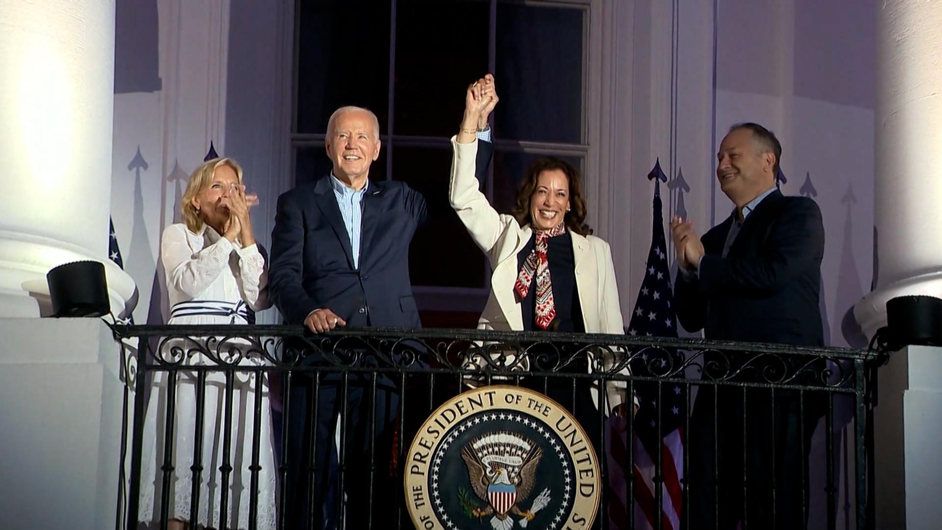 So reagieren die Amerikaner in München auf Bidens Rückzug aus der US-Präsidentschaftswahl