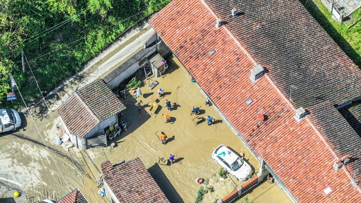 Nach Unwettern in Italien und der Schweiz: Gefahr nicht gebannt