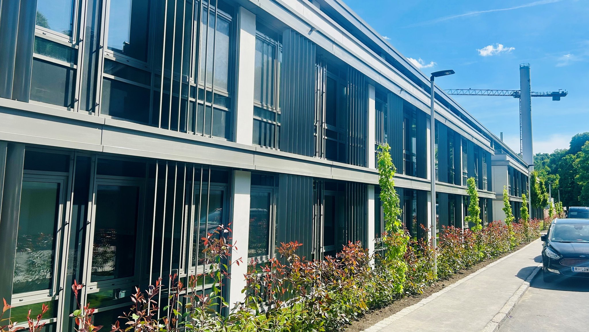Neubau am Klinikum Passau.