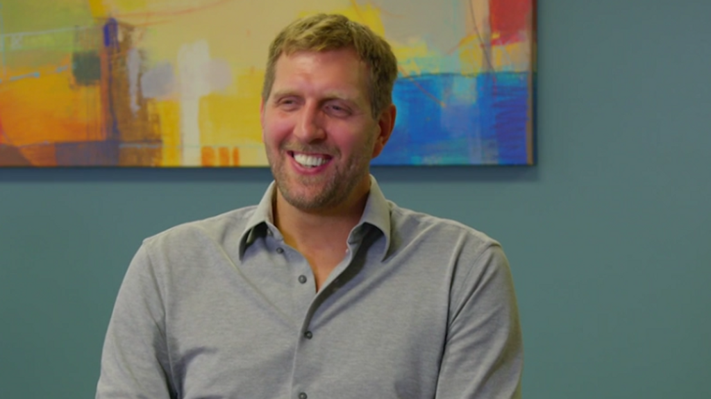 Dirk Nowitzki im Interview | Bild: BR Dirk Nowitzki im Interview