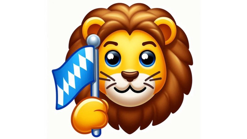 Das Digitalministerium wünscht sich das Bayerische Wappentier als Emoji | Bild: Bayerisches Staatsministerium für Digitales Das Digitalministerium wünscht sich das Bayerische Wappentier als Emoji