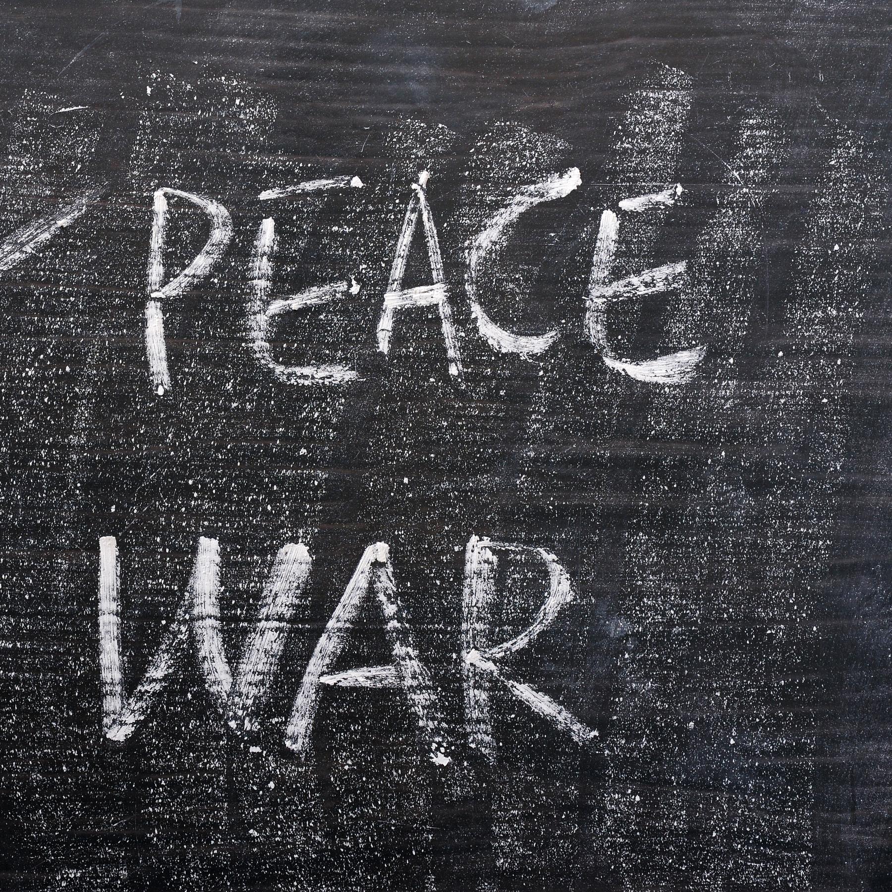 Krieg oder Frieden – Ist der Mensch zur Gewalt verurteilt?