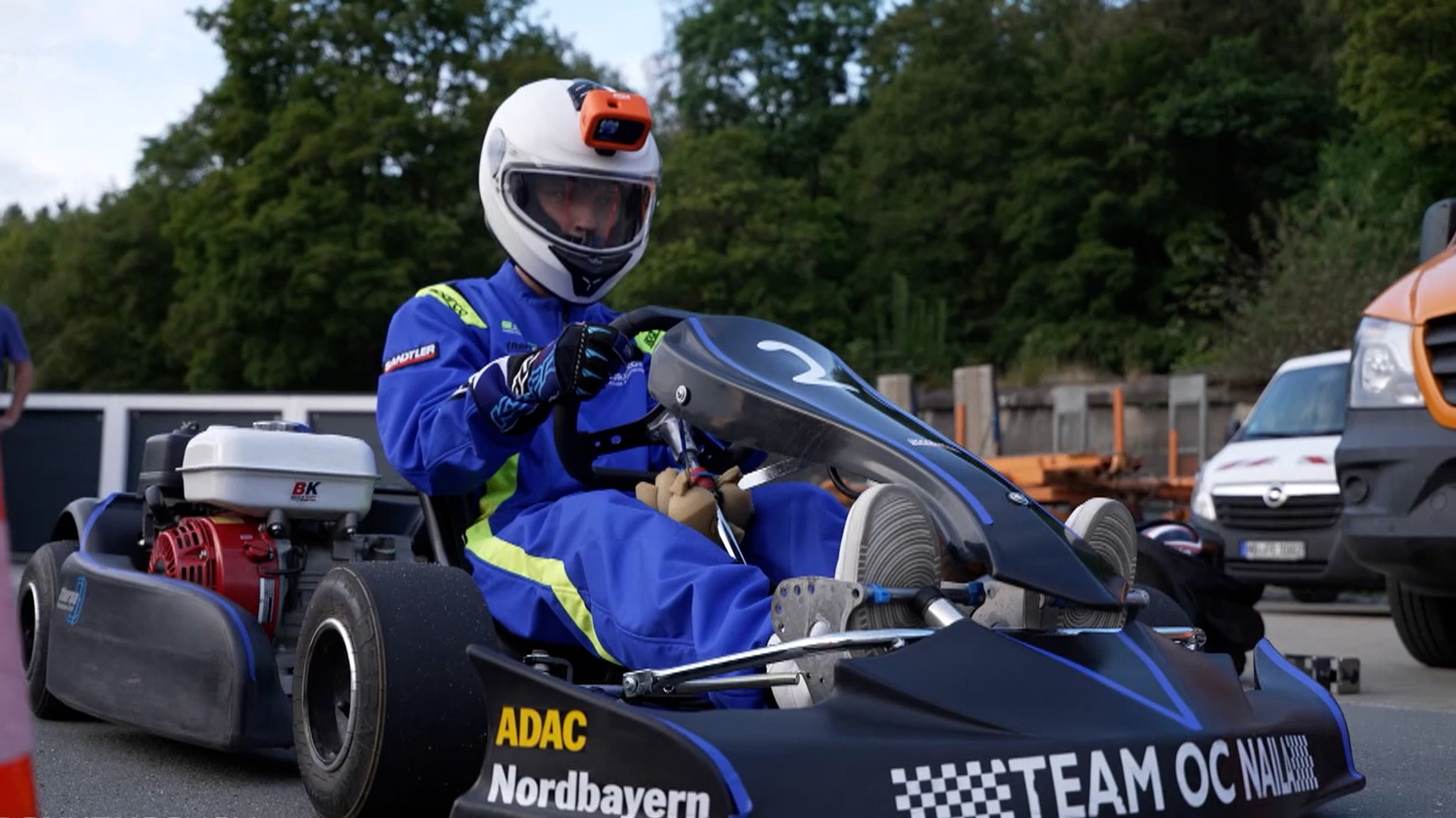 Nailas "Hammerleistung": Underdog bei Kartslalom-Meisterschaft