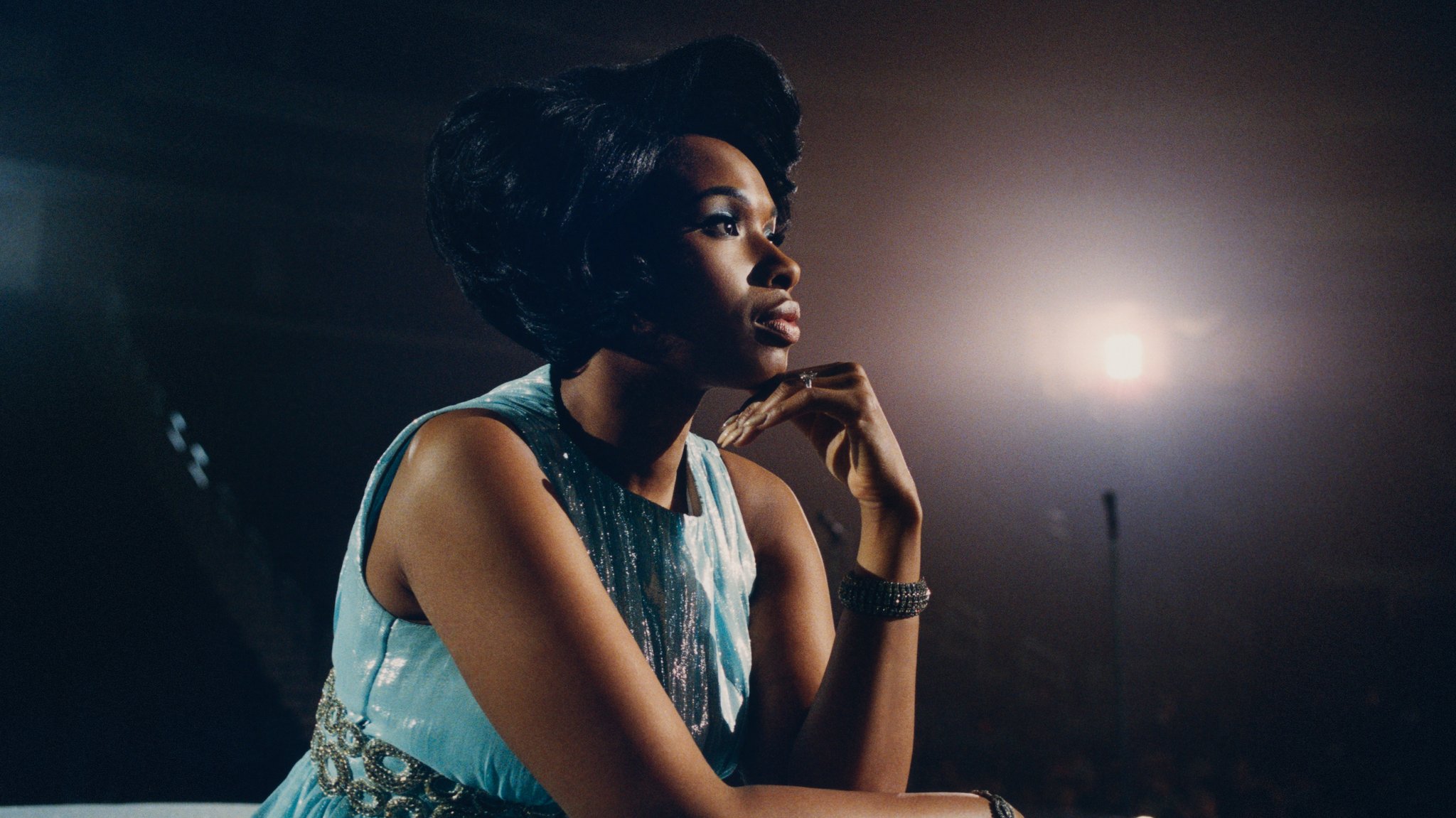 Jennifer Hudson in der Soul-Ikone Aretha Franklin in "Respect" (Filmszene).