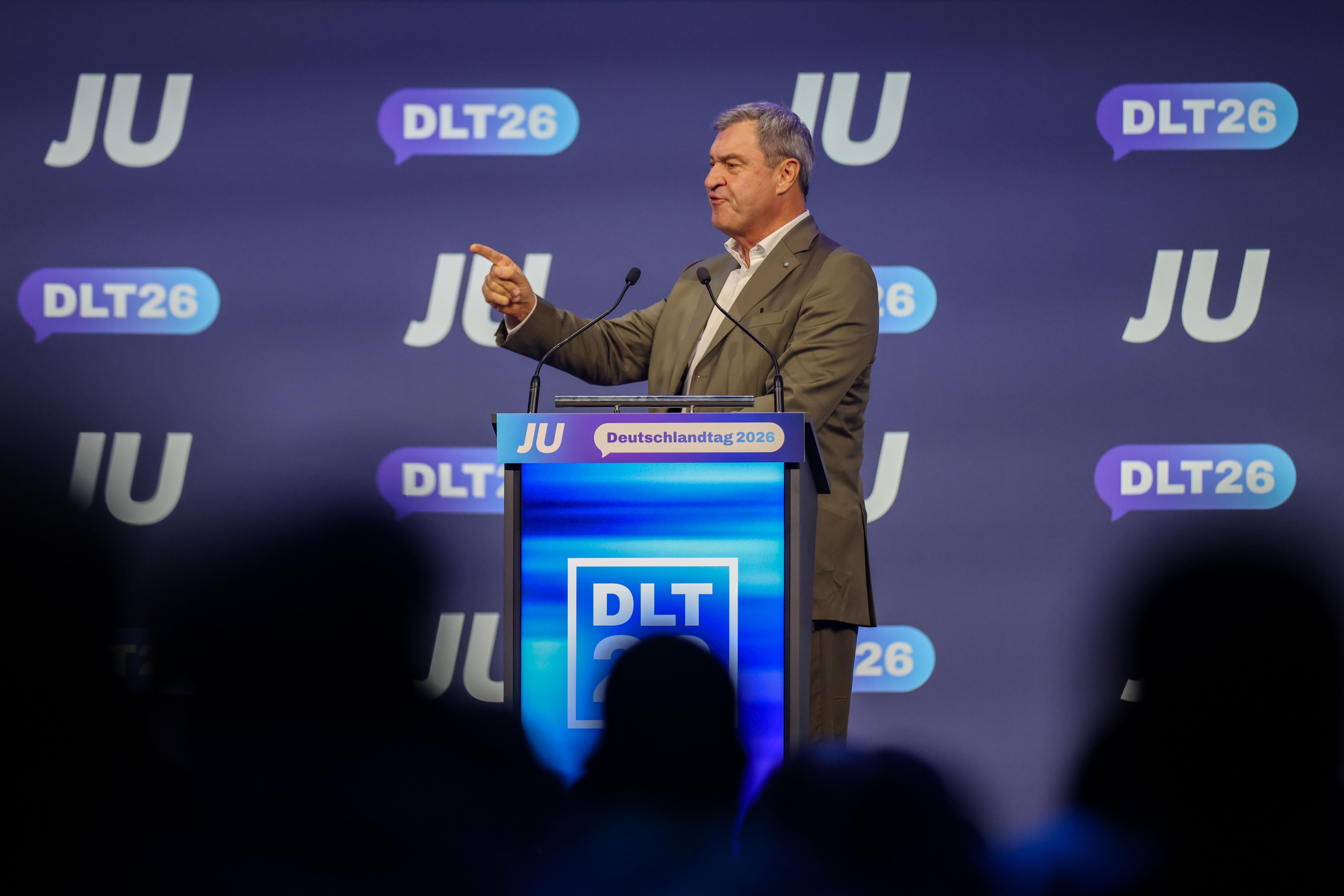 Söder: Es braucht eine Brandmauer "eher mal nach links"