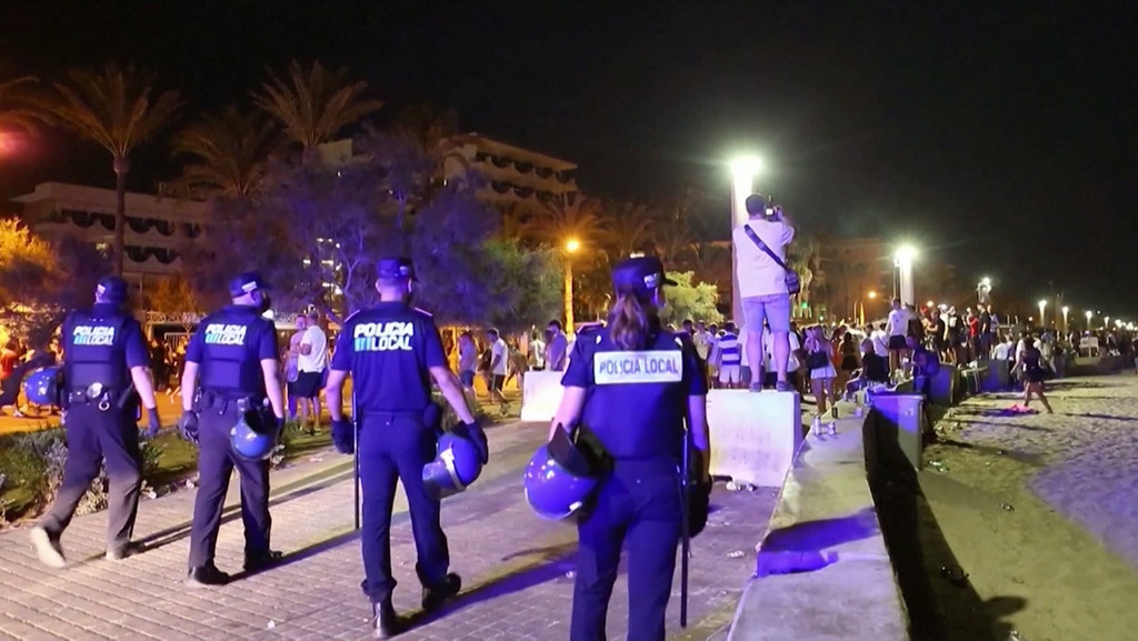 Polizei in Spanien