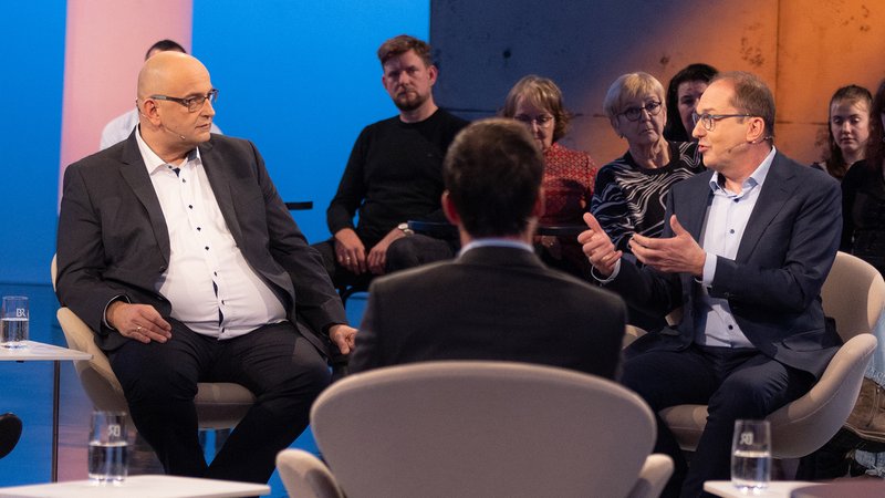 "BR24 Wahl - Der Talk" | Bild: Markus Konvalin/BR "BR24 Wahl - Der Talk"