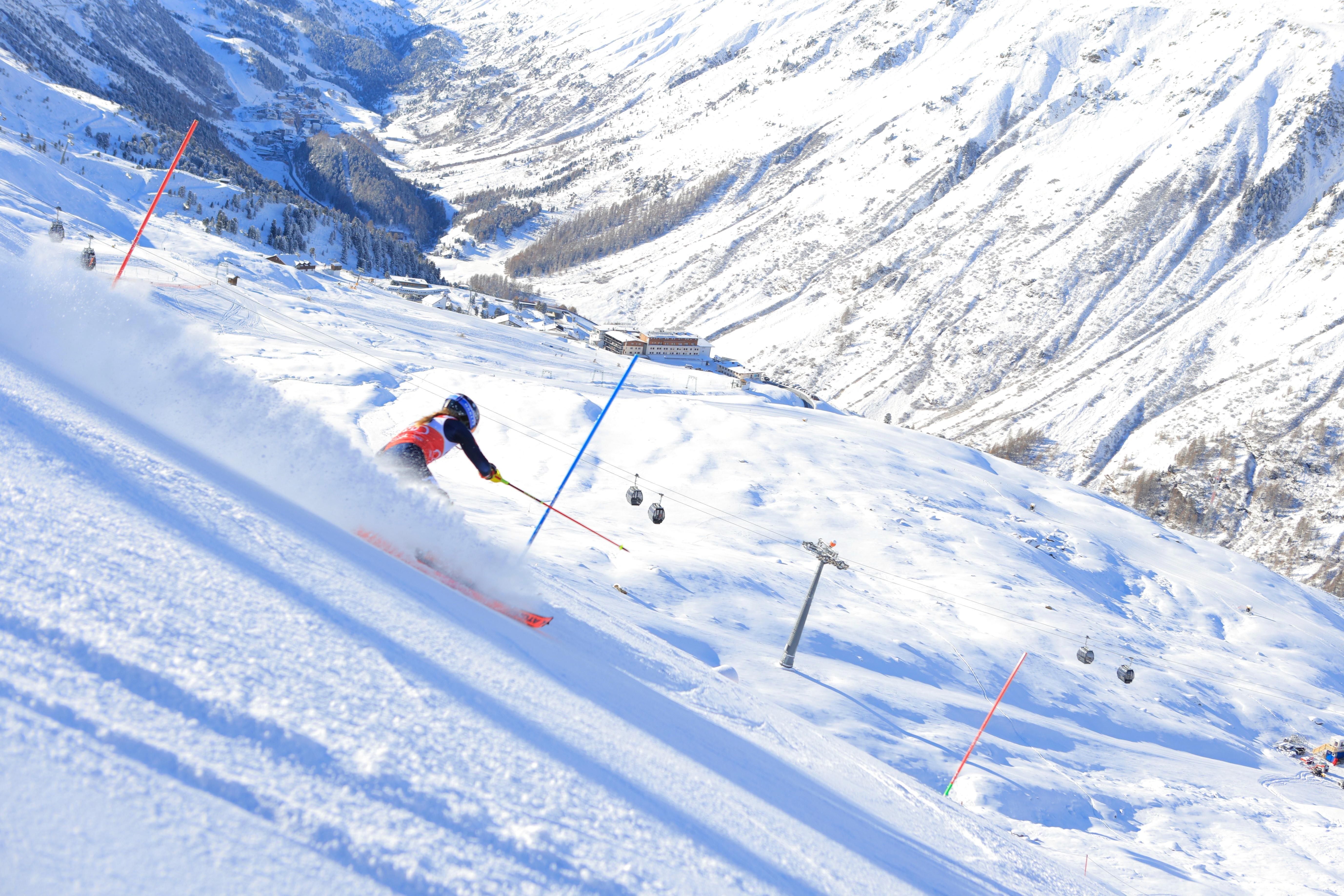 Skirennfahrerin Mikaela Shiffrin