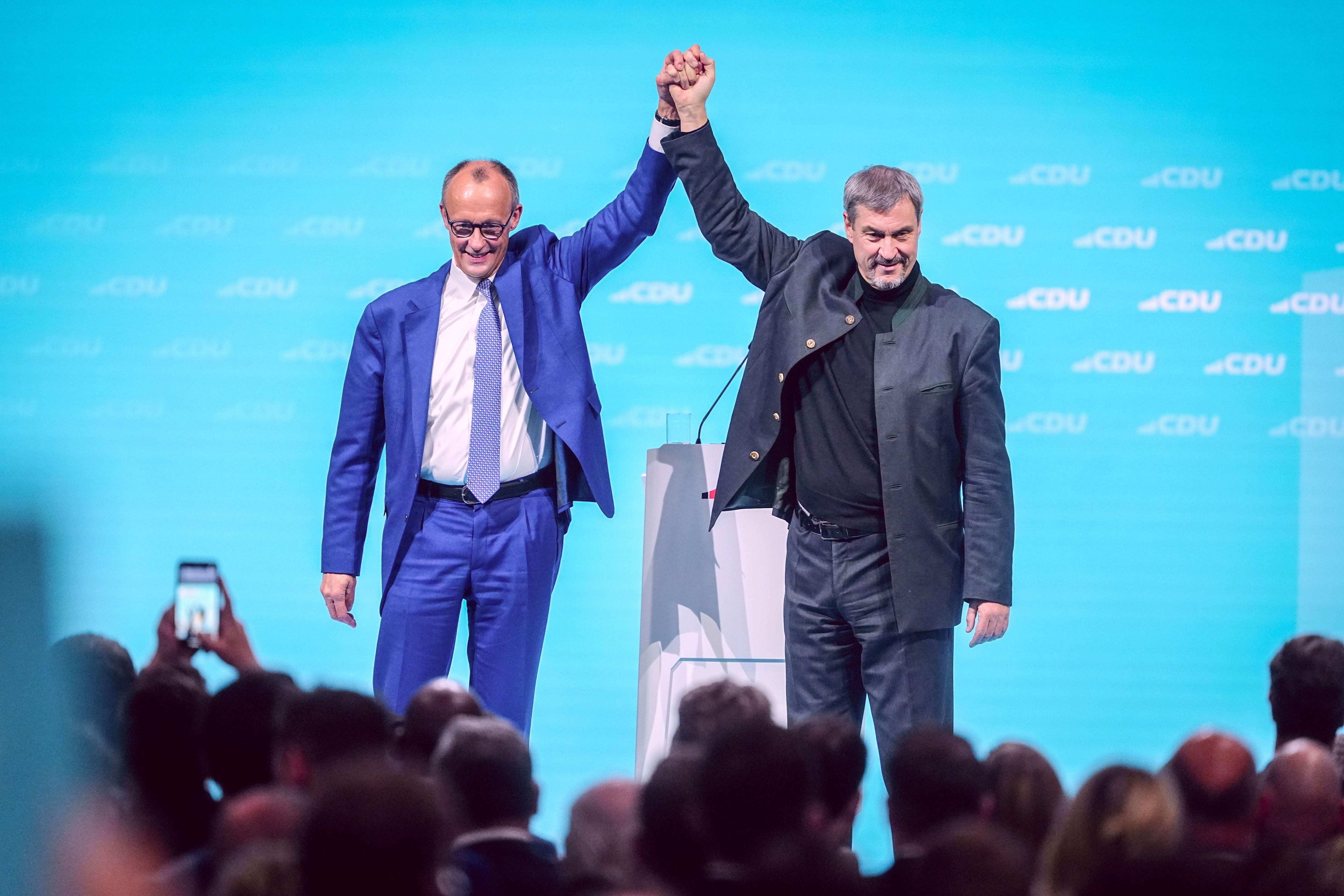 Friedrich Merz und Markus Söder