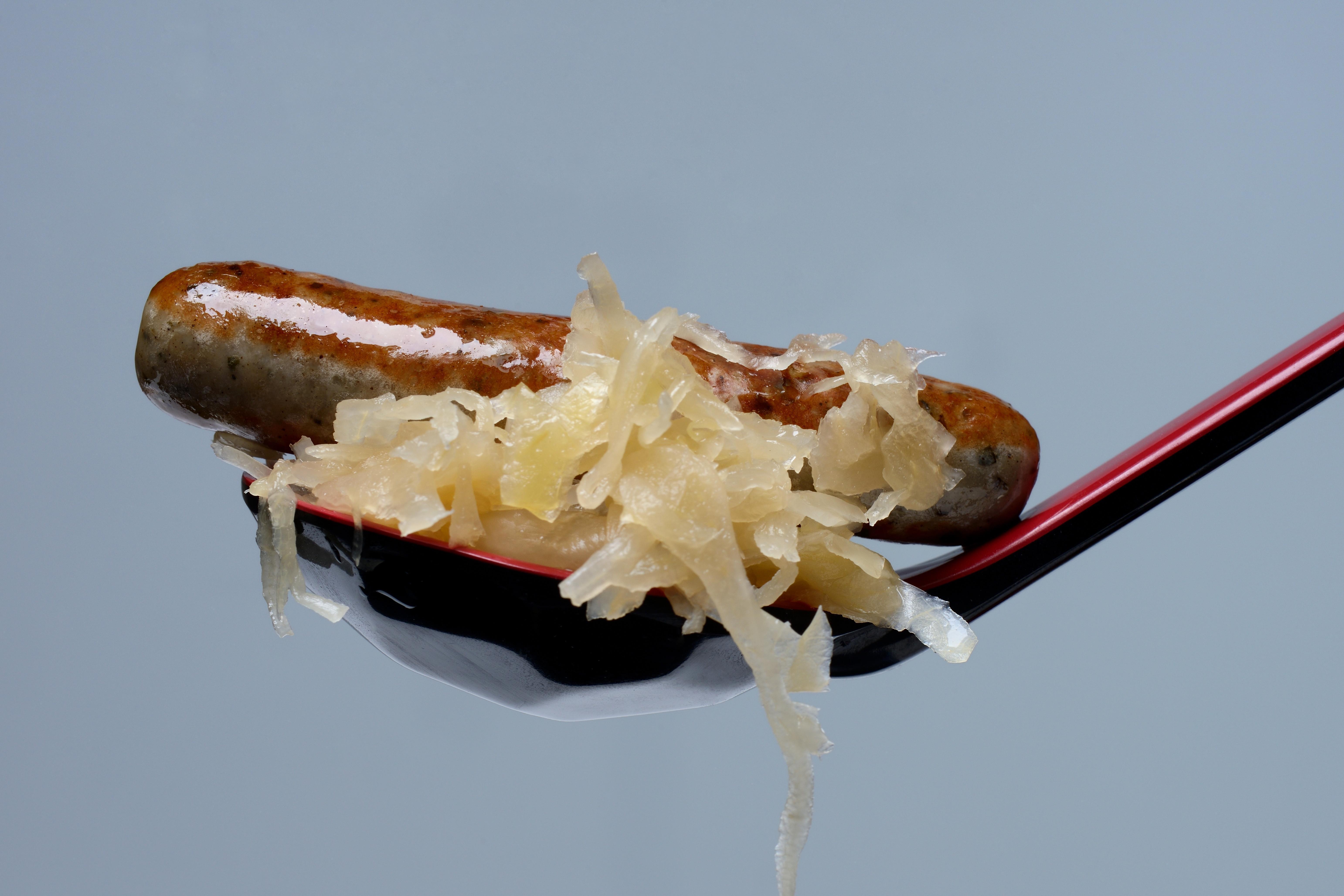 Echt oder nicht echt? Diese Bratwurst wurde jedenfalls in Nürnberg fotografiert.