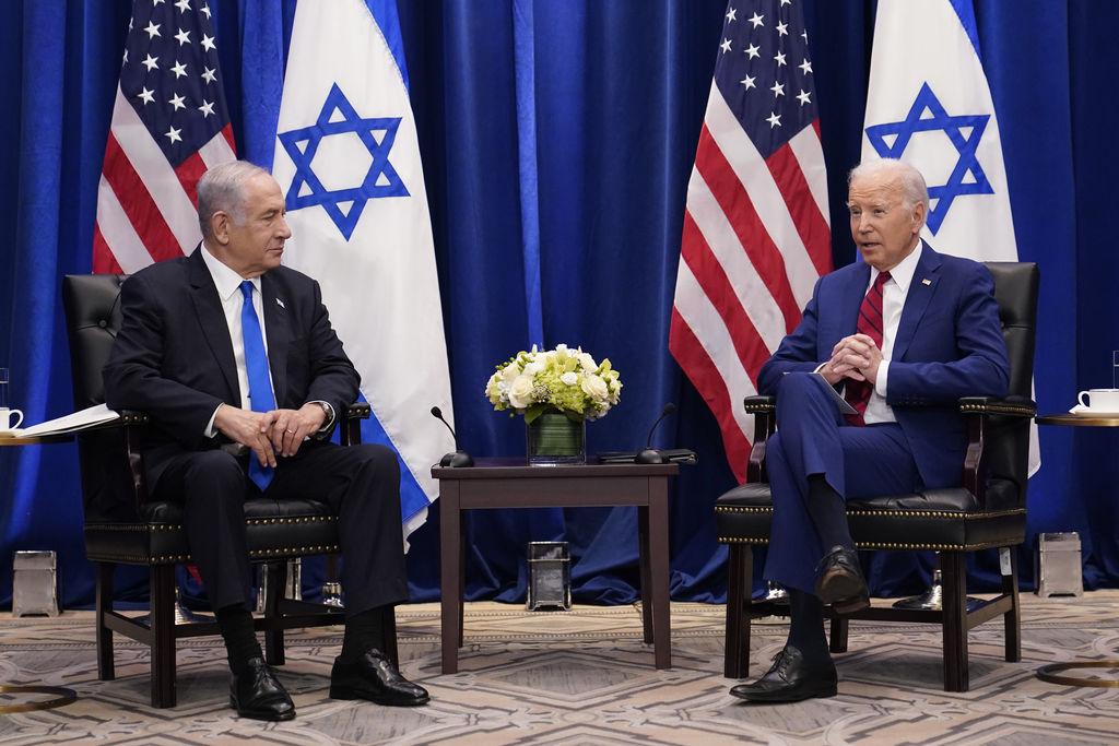 (Archivbild) US-Präsident Biden stellt Israel Bedingungen für seine weitere Unterstützung. 