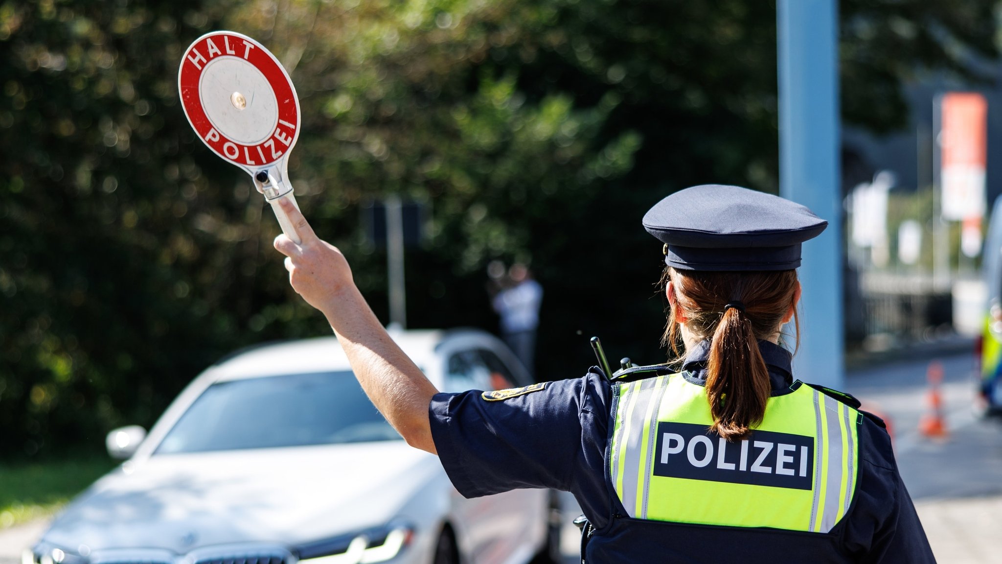 Grenzkontrolle in Bayern