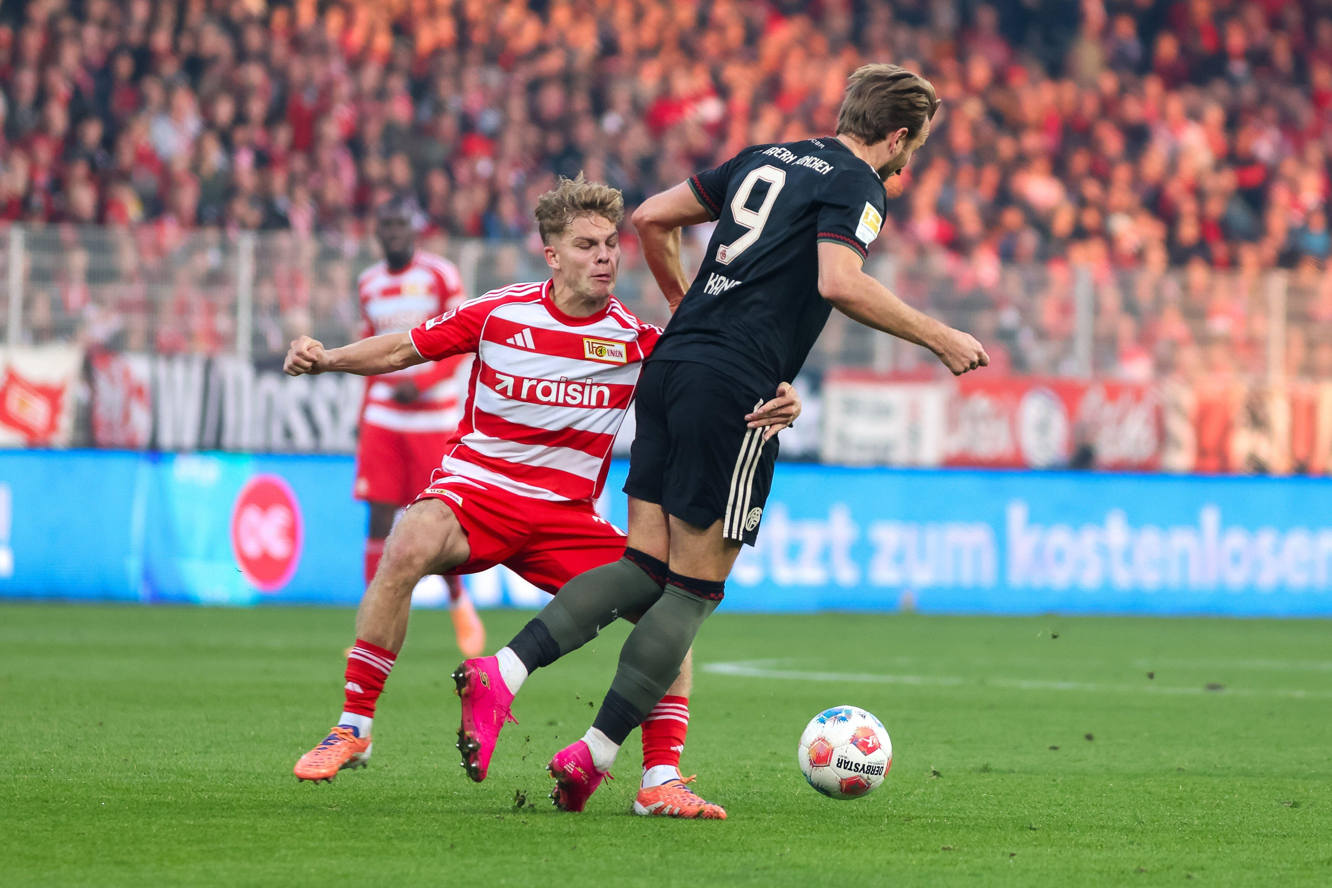  Spielszene Union Berlin - FC Bayern