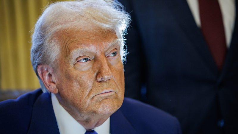 Der Präsident der Vereinigten Staaten von Amerika: Donald Trump | Bild: picture alliance / Consolidated News Photos | Samuel Corum - Pool via CNP Der Präsident der Vereinigten Staaten von Amerika: Donald Trump