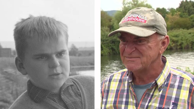 Bernhard Esser früher und heute. | Bild: BR Bernhard Esser früher und heute.