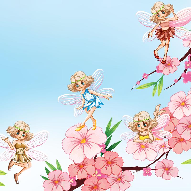 bitte leise clipart flowers