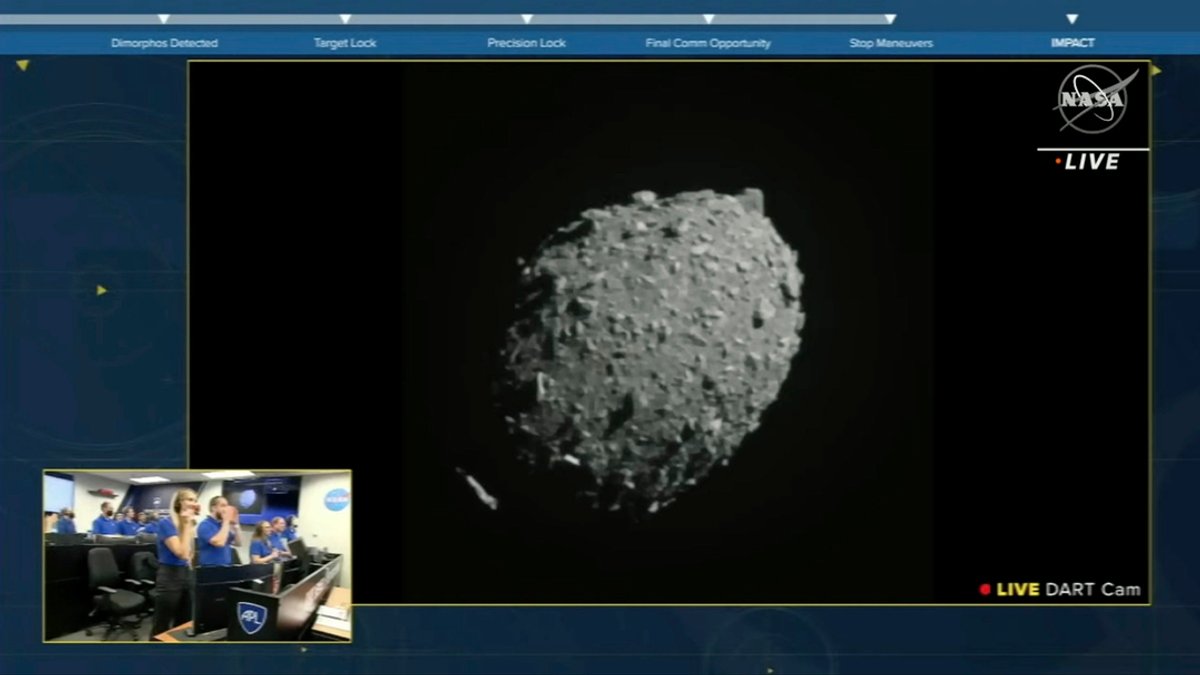 Nasa-Sonde rast geplant in einen Asteroiden