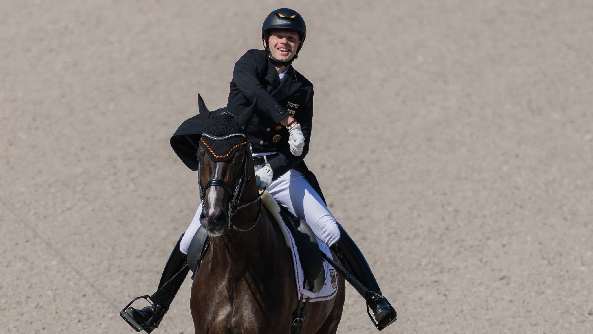 Reit-WM Aachen: Raphael Netz und Camelot