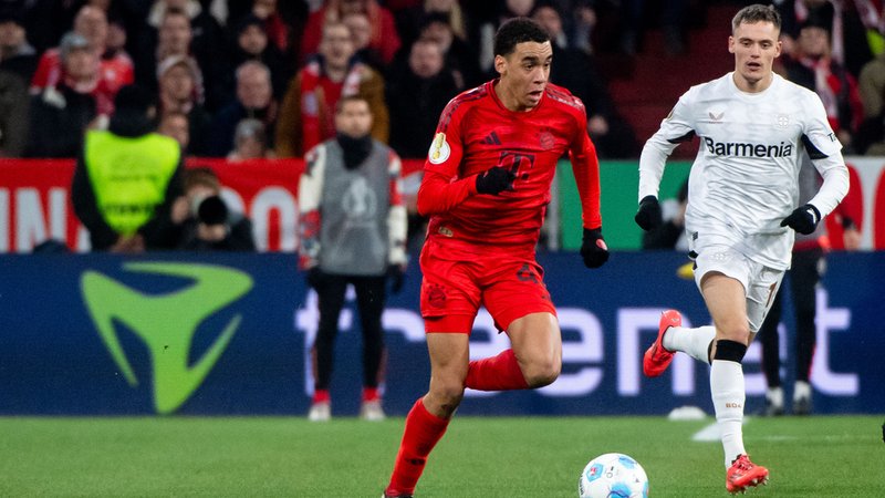 Jamal Musiala und Florian Wirtz | Bild: picture-alliance/dpa Jamal Musiala und Florian Wirtz