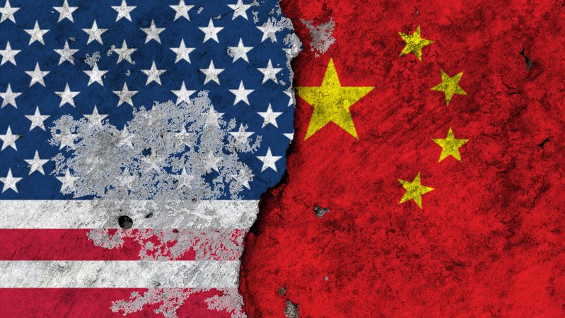 Symbolbild: USA und China | Bild: picture alliance / SULUPRESS.DE | Torsten Sukrow / SULUPRESS.DE Symbolbild: USA und China