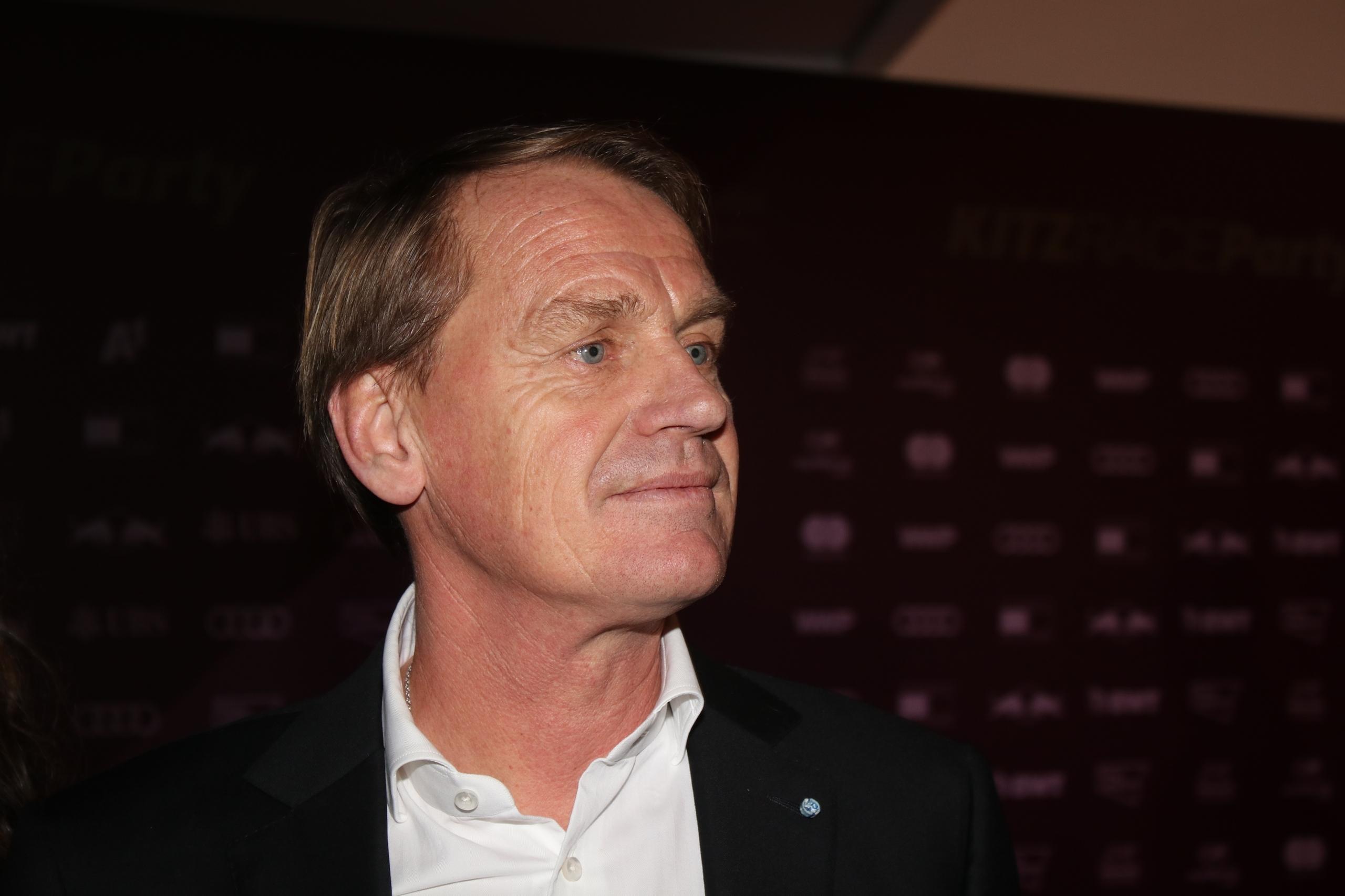 Markus Wasmeier beim Hahnenkamm-Rennen 2020