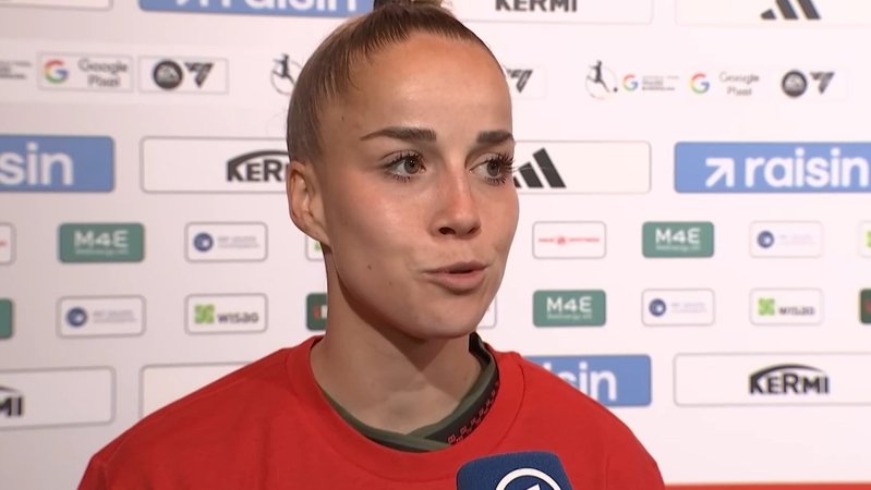 Giulia Gwinn | Bild: BR24Sport Giulia Gwinn