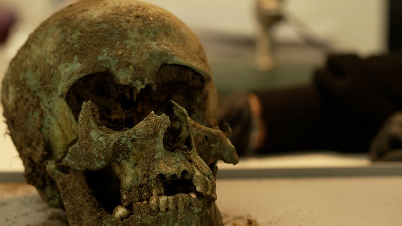 Ein Totenkopf | Bild: BR Ein Totenkopf