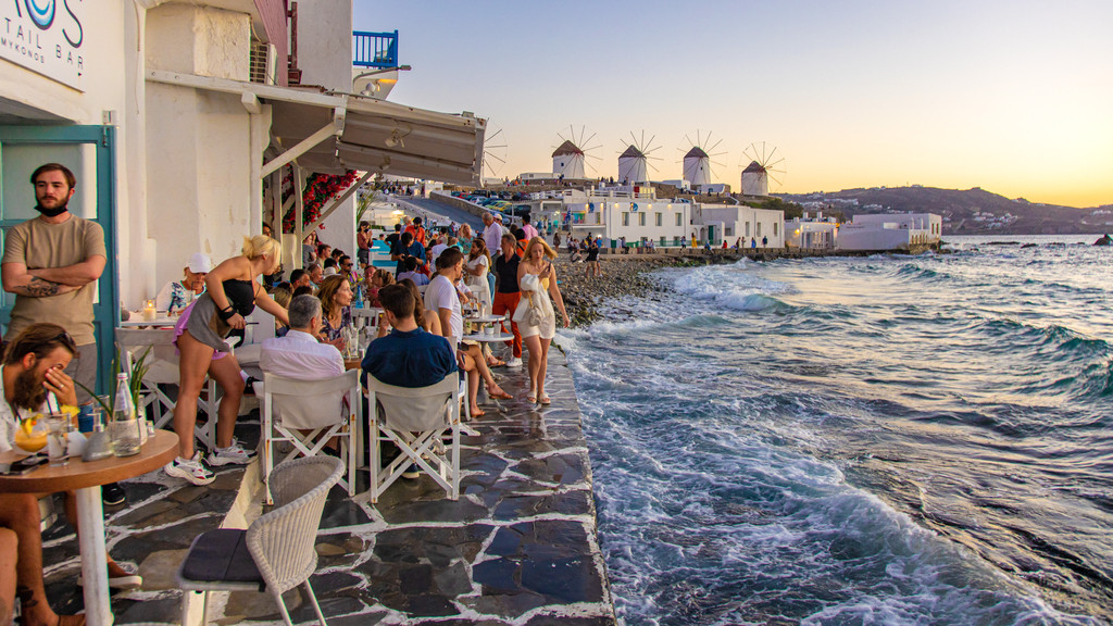 Griechische Restaurants auf Mykonos