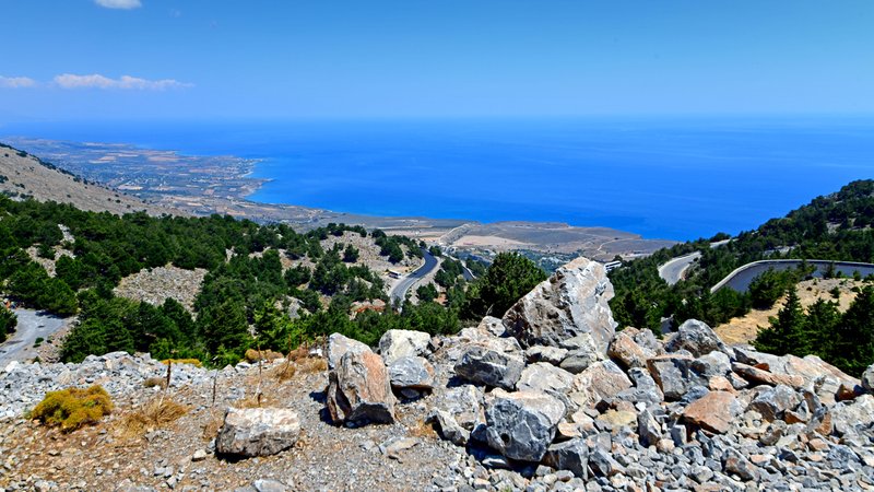 Symbolbild: Gebirge auf Kreta | Bild: picture alliance / ZB | Matthias Tödt Symbolbild: Gebirge auf Kreta