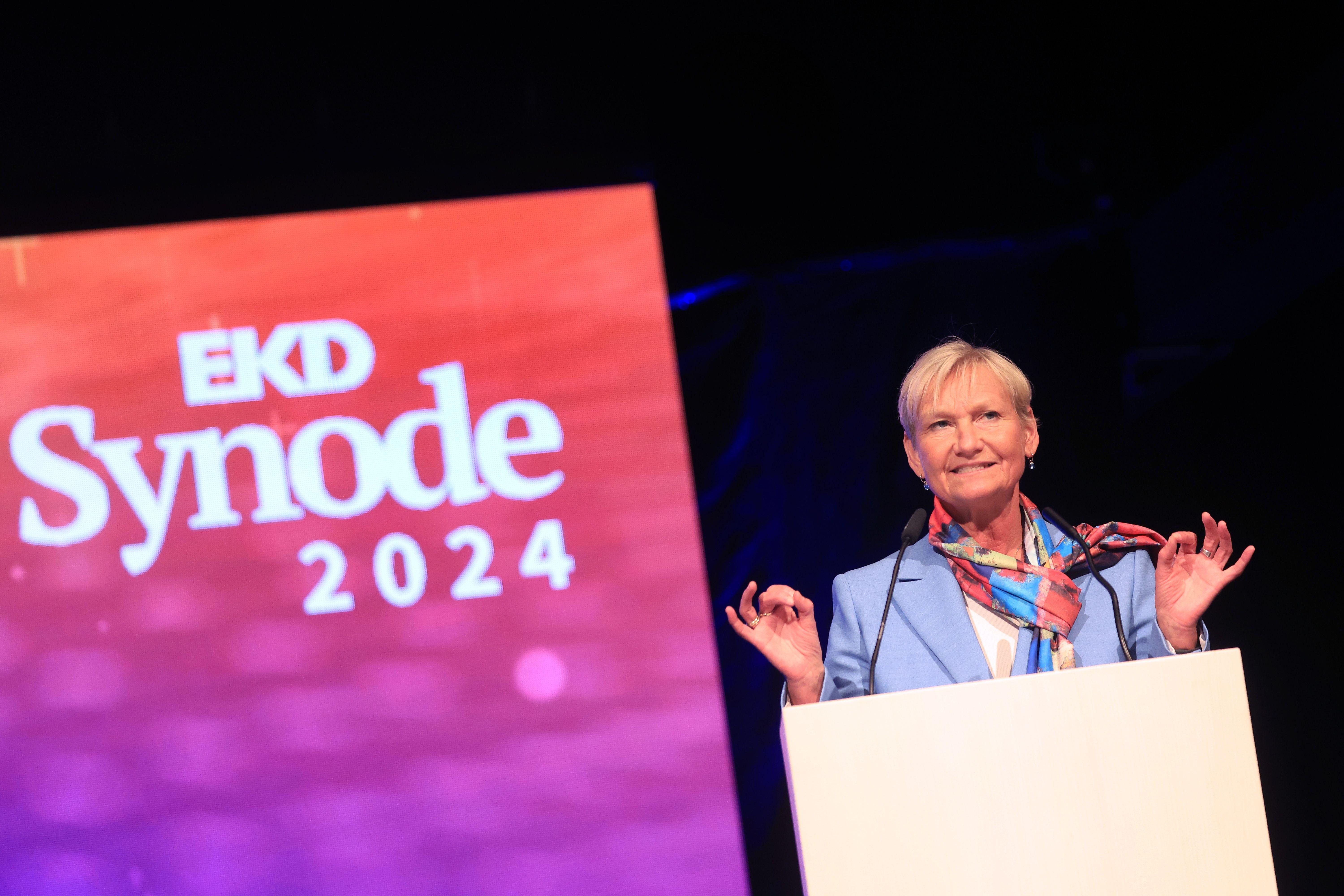 Auf der EKD-Synode im Amt bestätigt: Kirsten Fehrs.