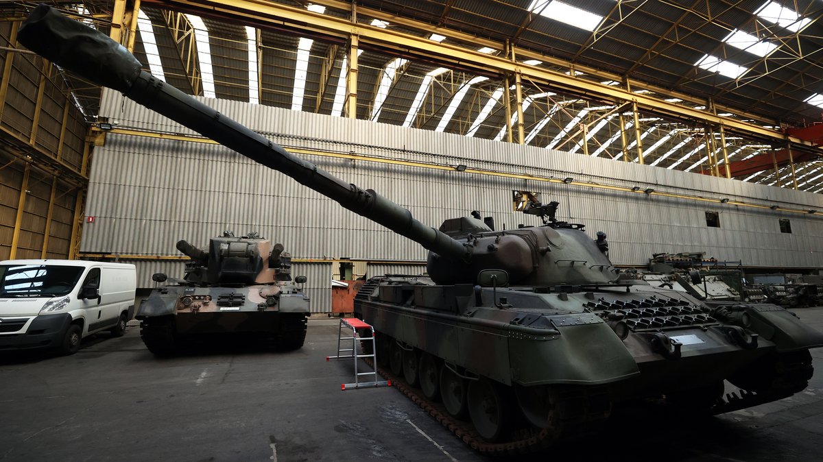 Bundesregierung erteilt Ausfuhrgenehmigung für Leopard-1-Panzer (Symbolbild)