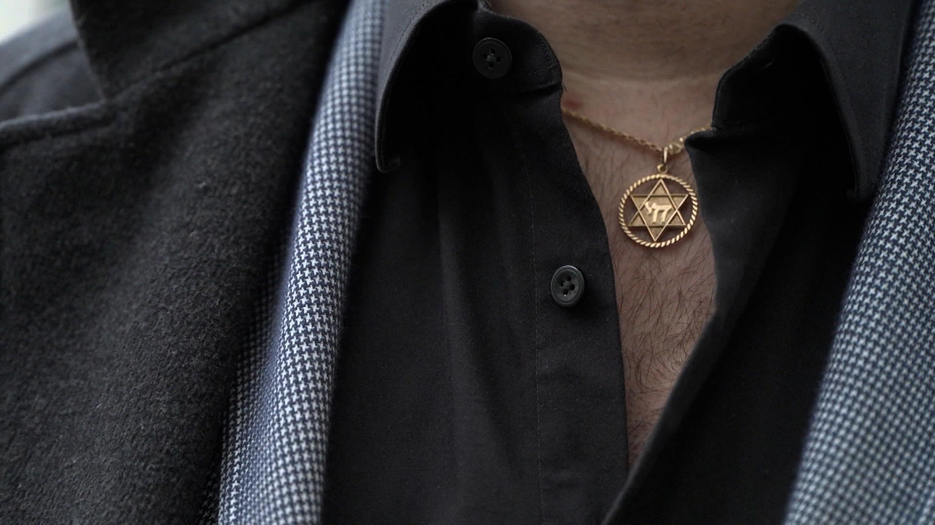 Halskette mit Davidstern