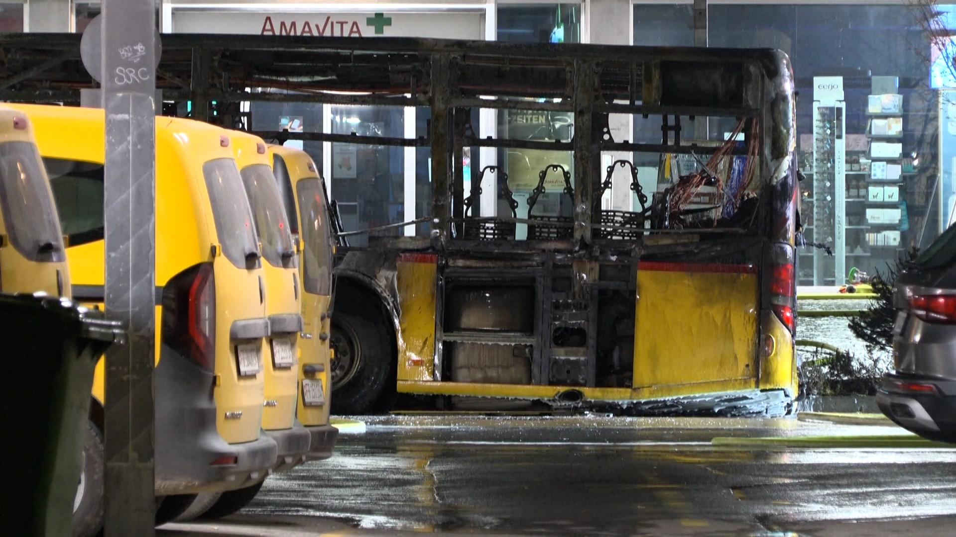 Busbrand in der Schweiz