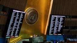 Die UN-Vollversammlung in New York  | Bild:Reuters