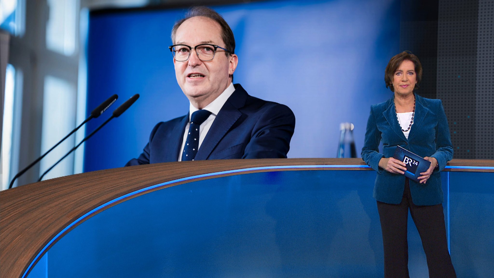 Ursula Heller im BR24-Studio