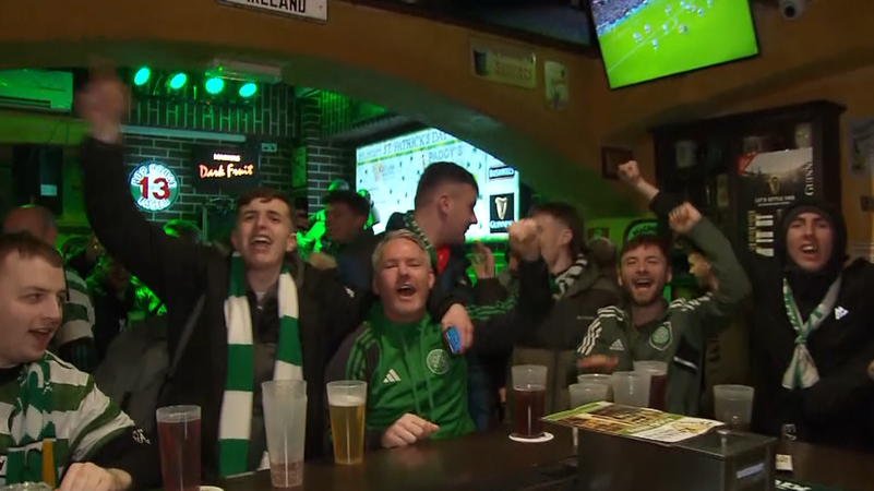 Fans Celtic Glasgow in München | Bild: BR Fans Celtic Glasgow in München