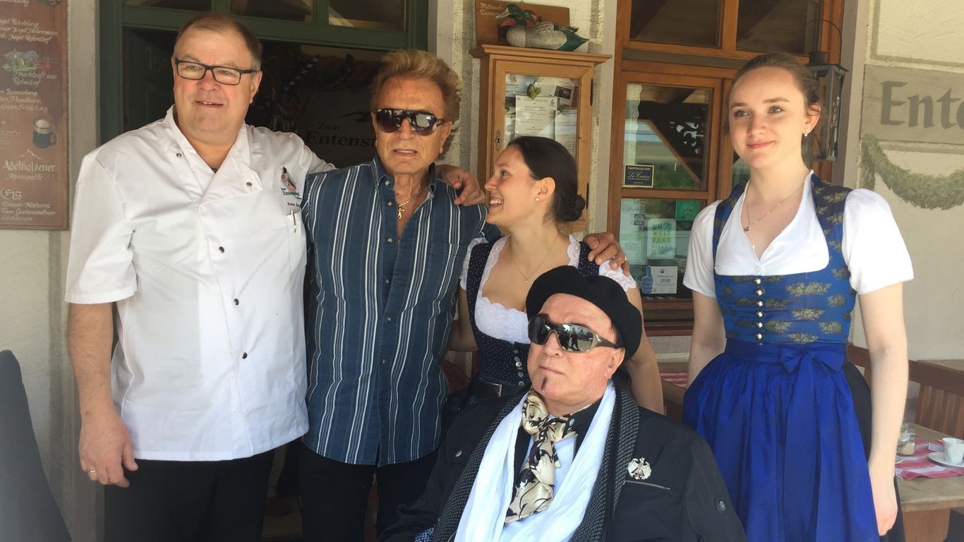 Besuch bei der Familie von Entenwirt Peter Schrödl in Törwang im Jahr 2019
