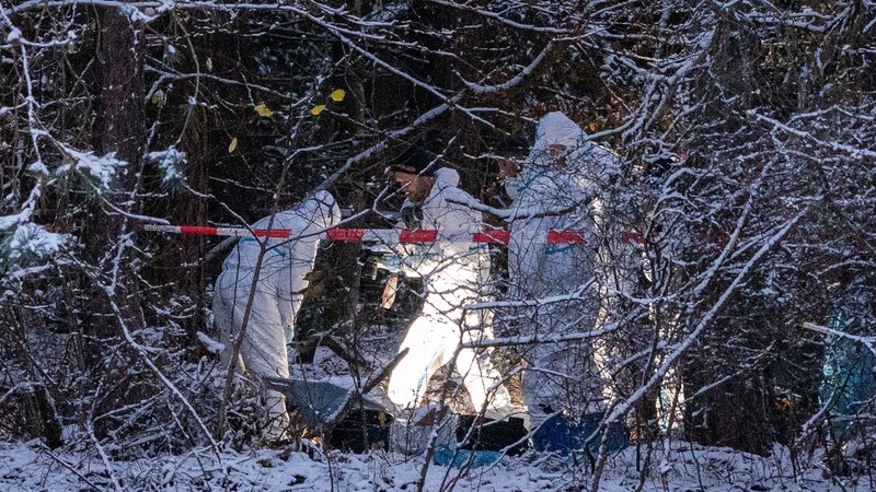 Spurensicherung am Fundort der Leiche | Bild: News5/ Lars Haubner Spurensicherung am Fundort der Leiche