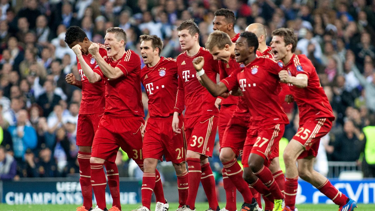 Beim letzten Sieg 2012 jubelten u.a. Bastian Schweinsteiger, Philipp Lahm, Toni Kroos und David Alaba für den FC Bayern