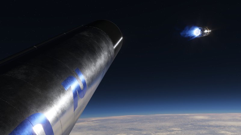 Rakete des Start-ups Rocket Factory Augsburg. | Bild: Rocket Factory Augsburg Rakete des Start-ups Rocket Factory Augsburg.