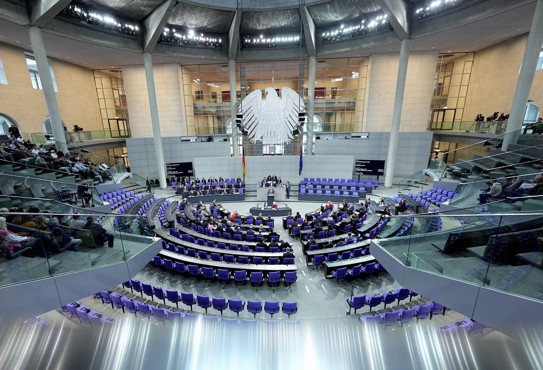 Plenum im Deutschen Bundestag.