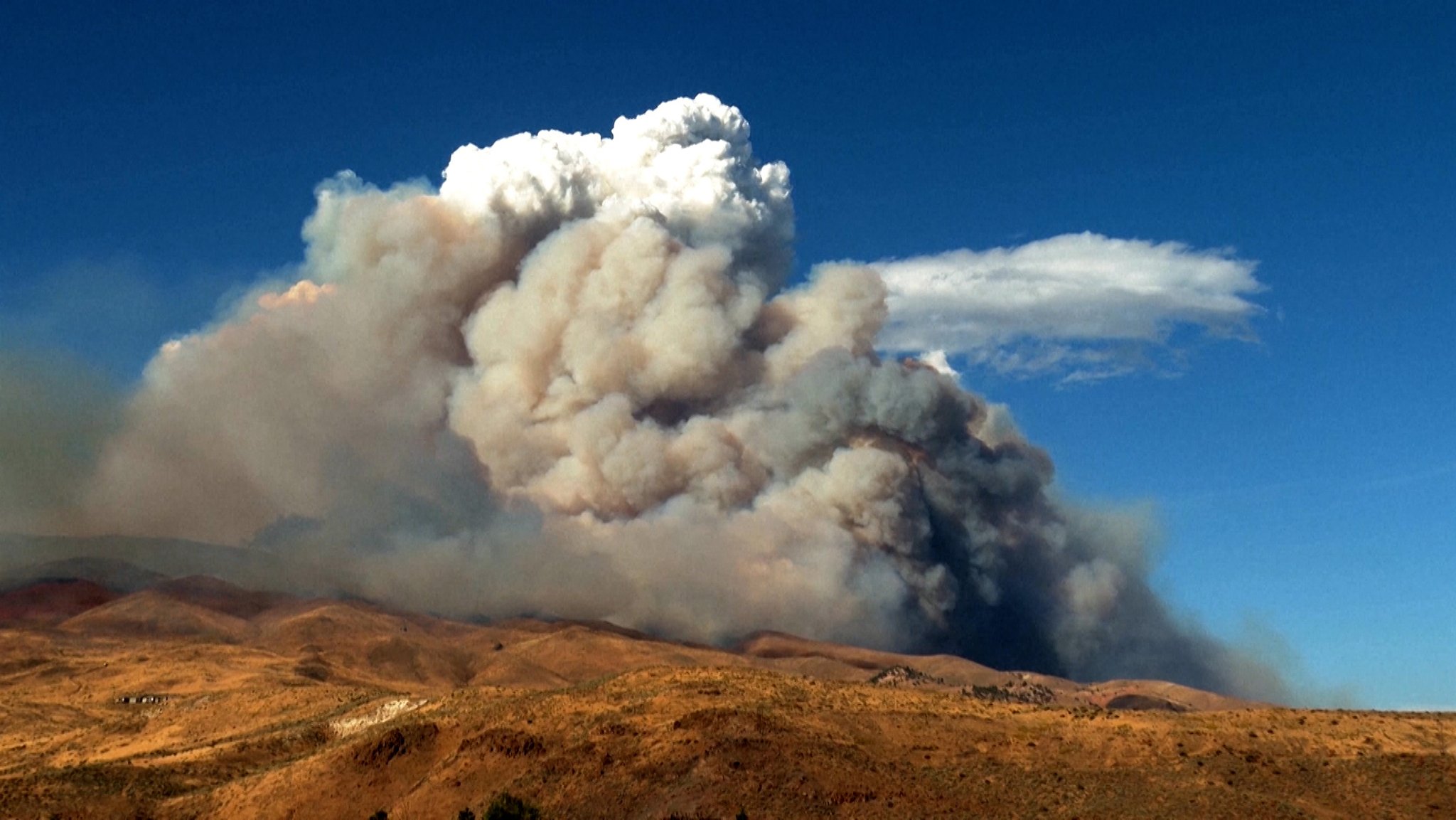 Feuer im US-Bundesstaat Nevada | Bild: BR Feuer im US-Bundesstaat Nevada