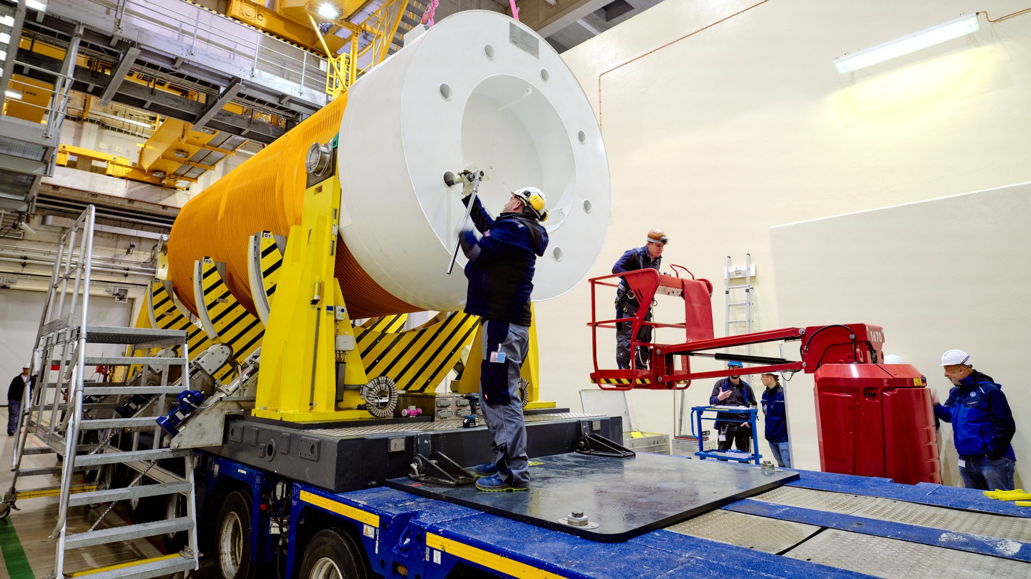 Atommüll-Zwischenlager Isar bereit für Castor-Lagerung