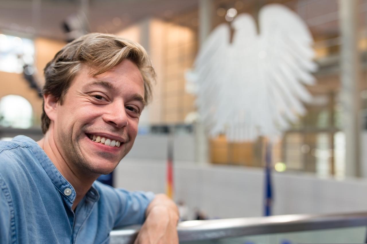 Der Demokratie-Check / Checker Tobi im Deutschen Bundestag