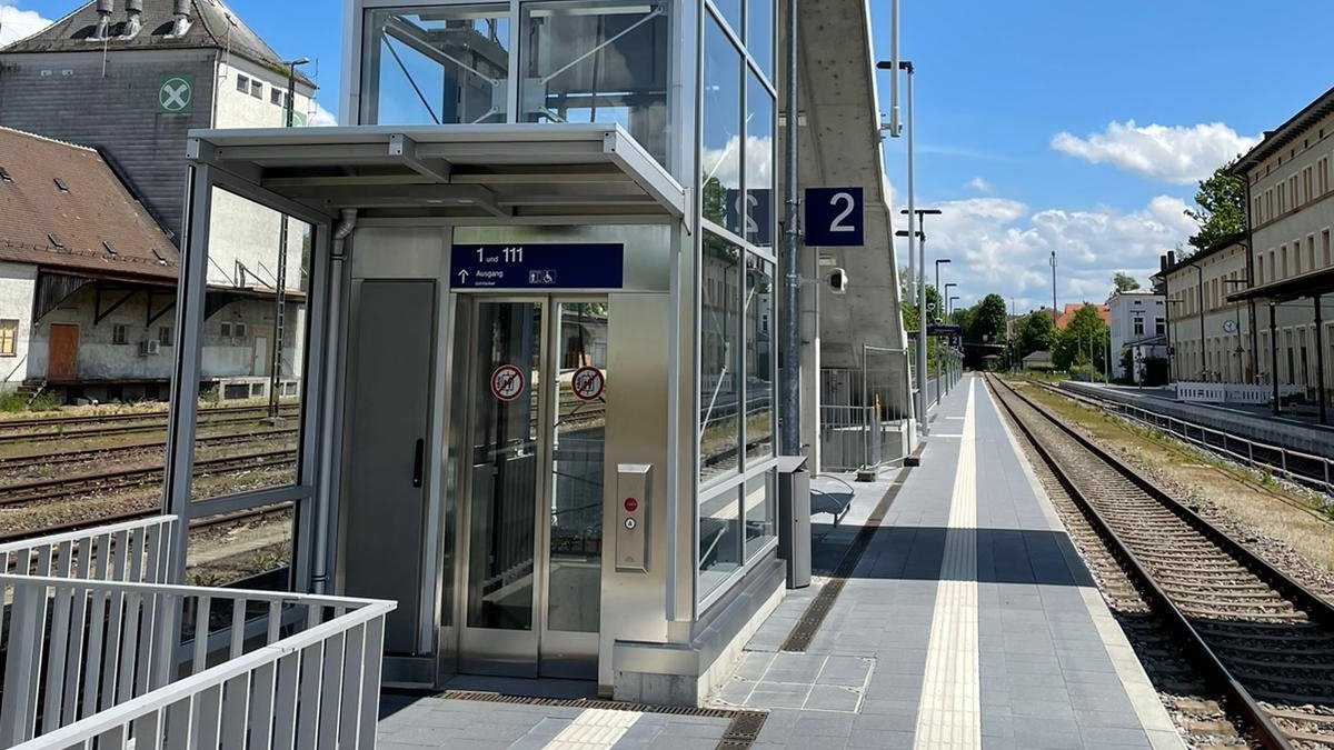 Bahnhof Furth im Wald ist jetzt barrierefrei