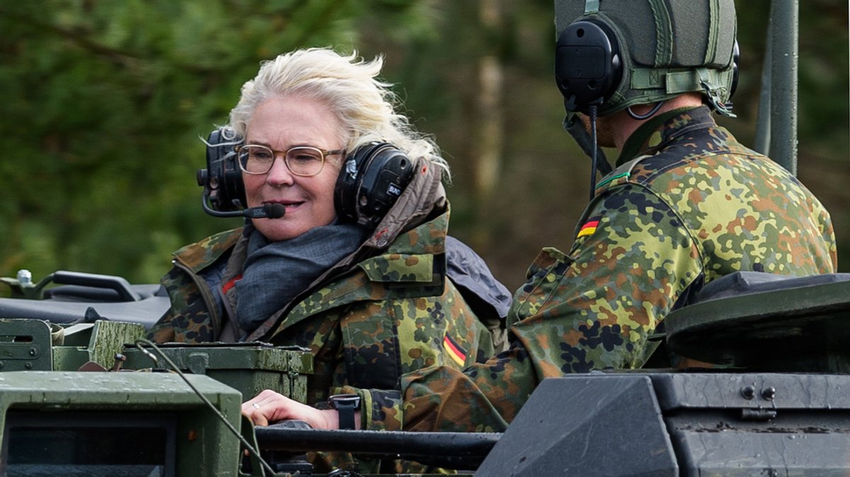 Lambrecht: Deutschland muss auch militärisch führen